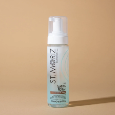 Прозорий автобронзат-мус St.Moriz Pro Clear Mousse Medium-Dark