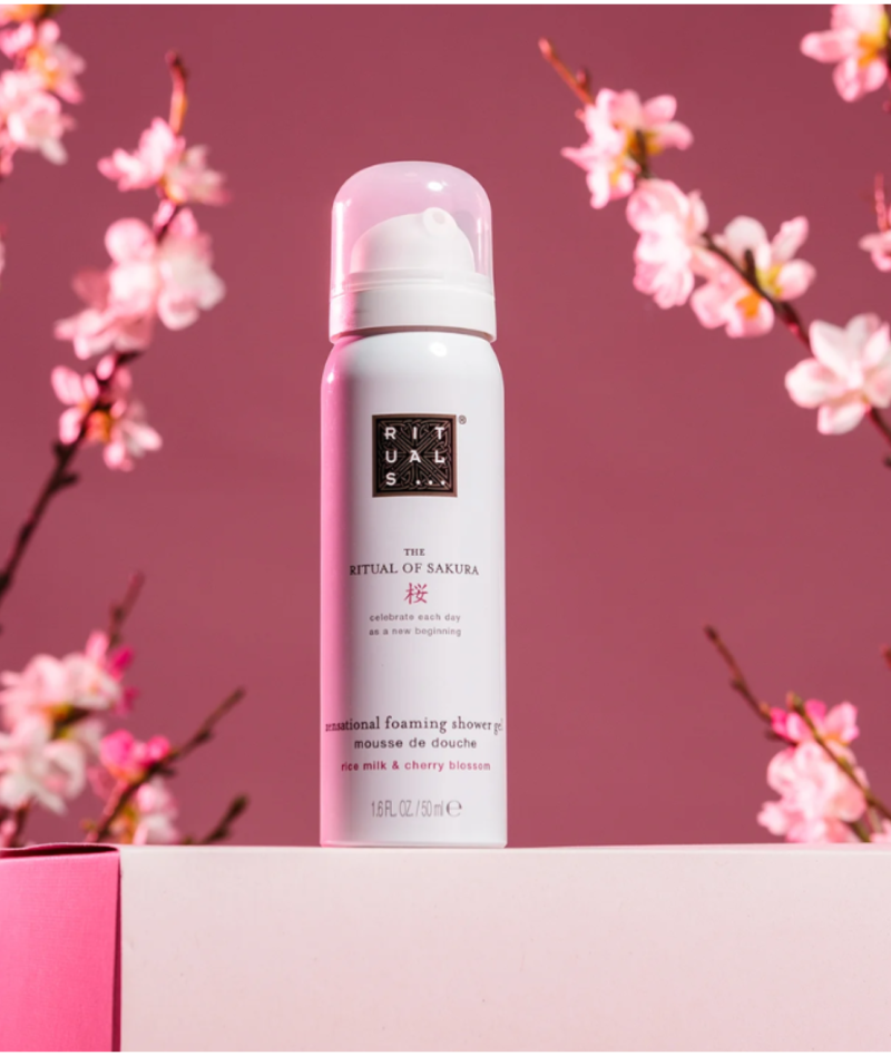 Міні Гель-пінка для душу Rituals THE RITUAL OF SAKURA Foaming Shower Gel 50 мл