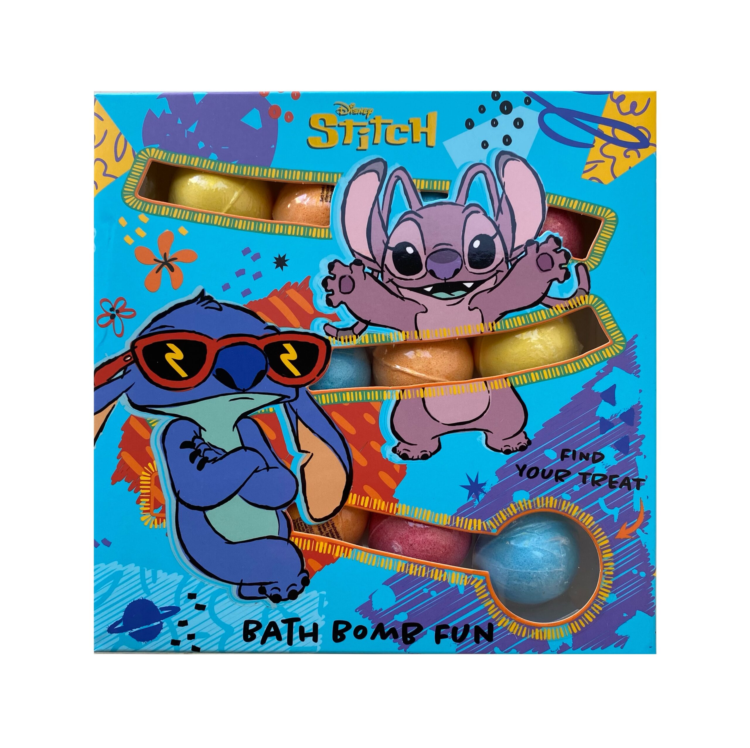 Набір бомбочок для ванни Disney Stitch