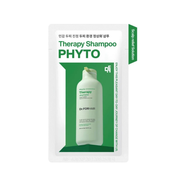 Фітотерапевтичний шампунь для чутливої шкіри голови Dr.FORHAIR Phyto Therapy Shampoo (10 мл )