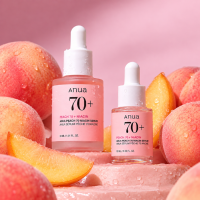 Освітлювальний серум з екстрактом персика Anua Peach 70% Niacinamide Serum