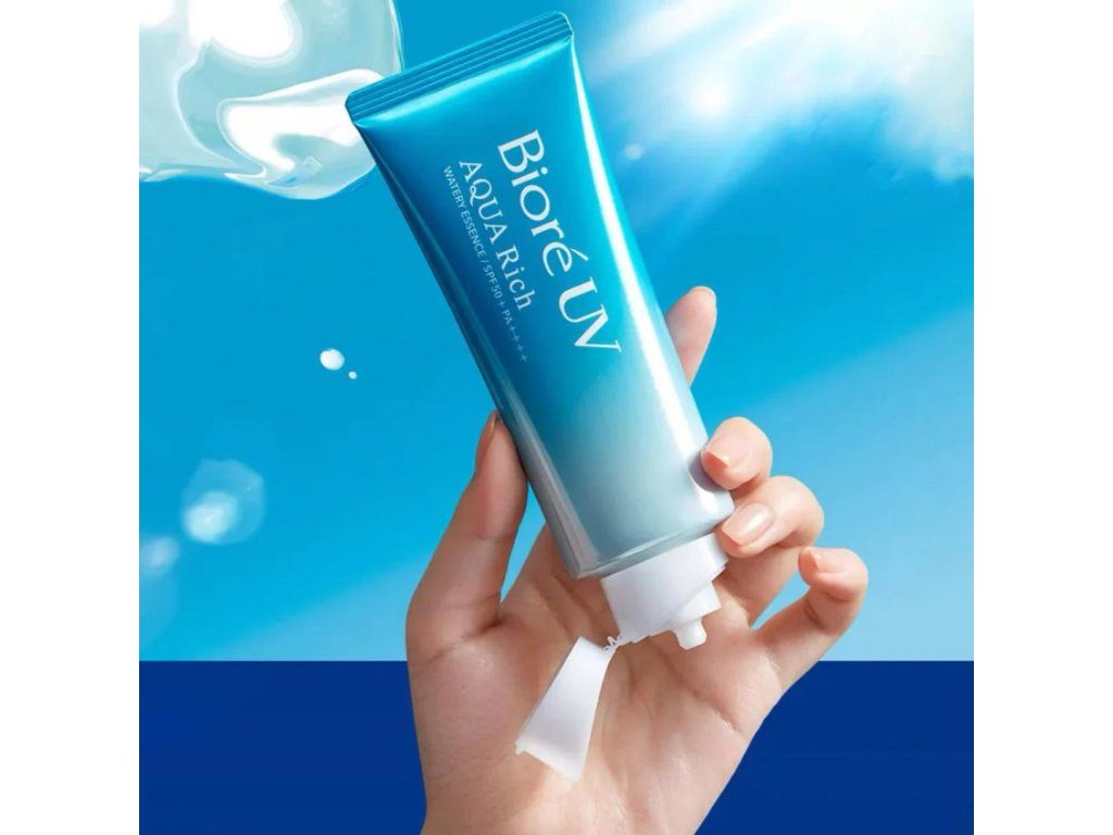 Зволожувальна сонцезахисна есенція BIORE UV Aqua Rich Watery Essence, 70 мл