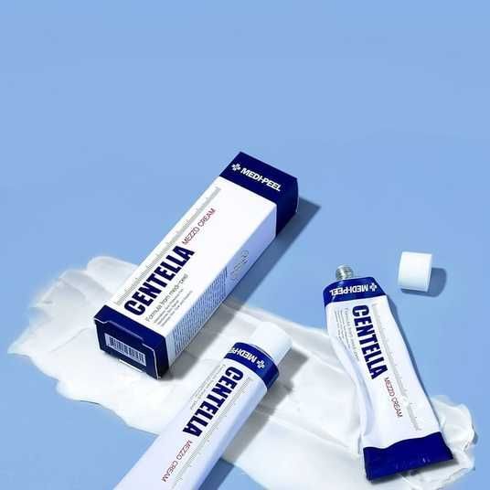 Заспокійливий крем з екстрактом центели для чутливої шкіри Centella Mezzo Cream MEDIPEEL, 30 ml