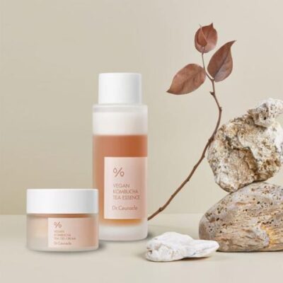 Веганський набір для догляду за шкірою з комбучою Dr.Ceuracle Vegan Kombucha Beginning Set, 2 в 1