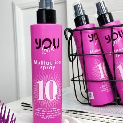 Мультиспрей миттєвої дії 10 в 1 You look Professional Multiaction Spray 10 in 1 ( рожевий )