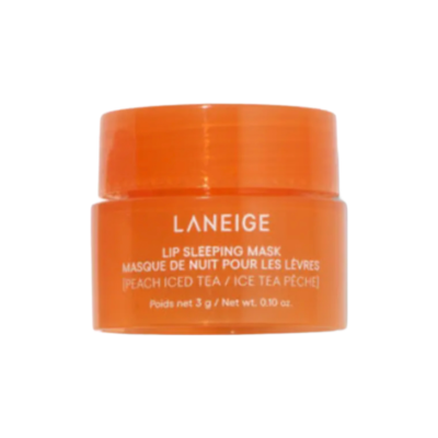 Нічна маска для губ персиковий холодний чай Laneige Lip Sleeping Mask Peach Iced Tea - 3 г