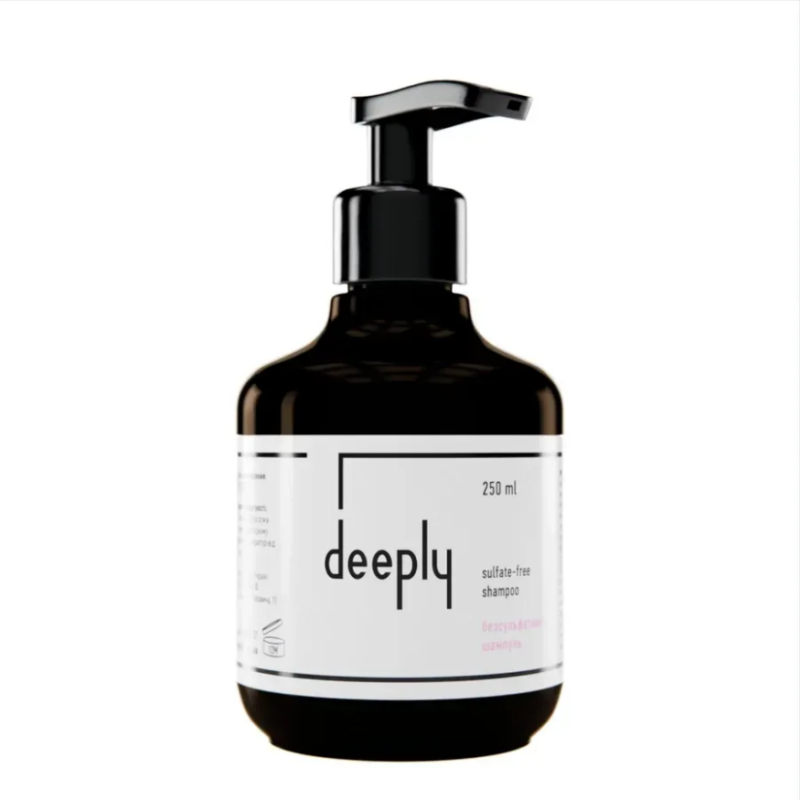 Безсульфатний шампунь deeply sulfate-free shampoo 250 ml