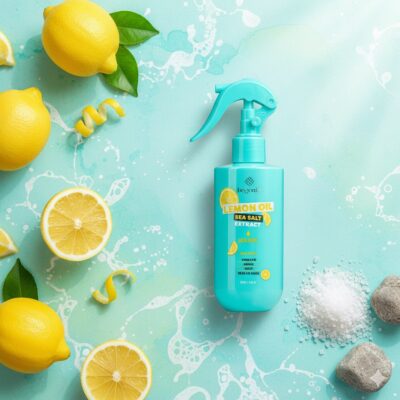 Спрей для волосся Lemon Oil & Sea Salt Bogenia