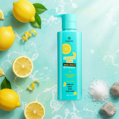 Шампунь для волосся Bogenia Lemon Oil & Sea Salt