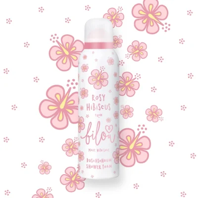 Пінка для душу Bilou Rosy Hibiscus, 200 мл