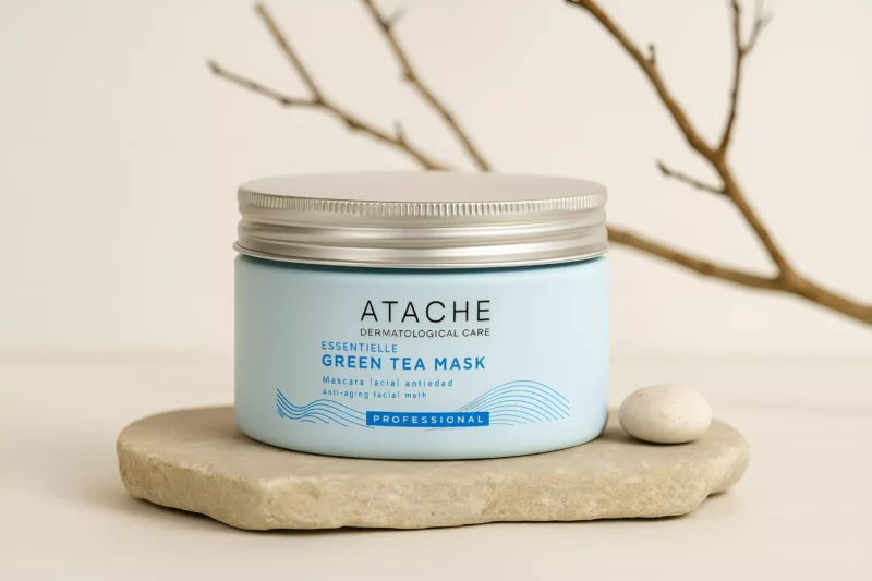 Відновлююча і заспокійлива маска ATACHE Essentielle Reafirming Mask Green Tea , 200 мл