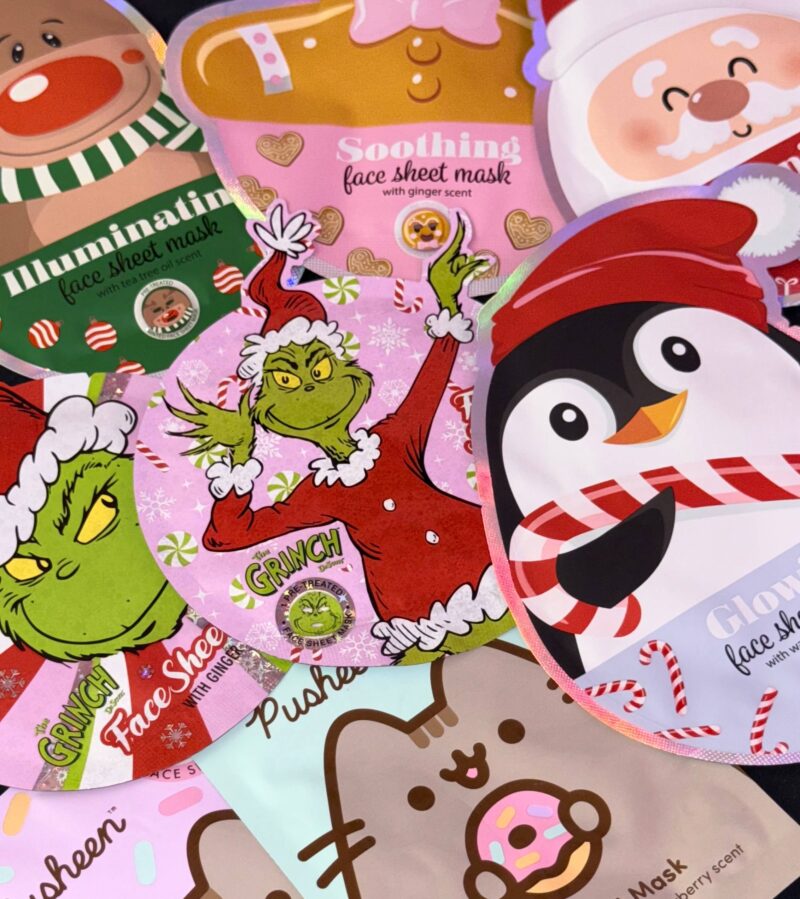 Зволожуюча маска для обличчя Grinch 1 шт