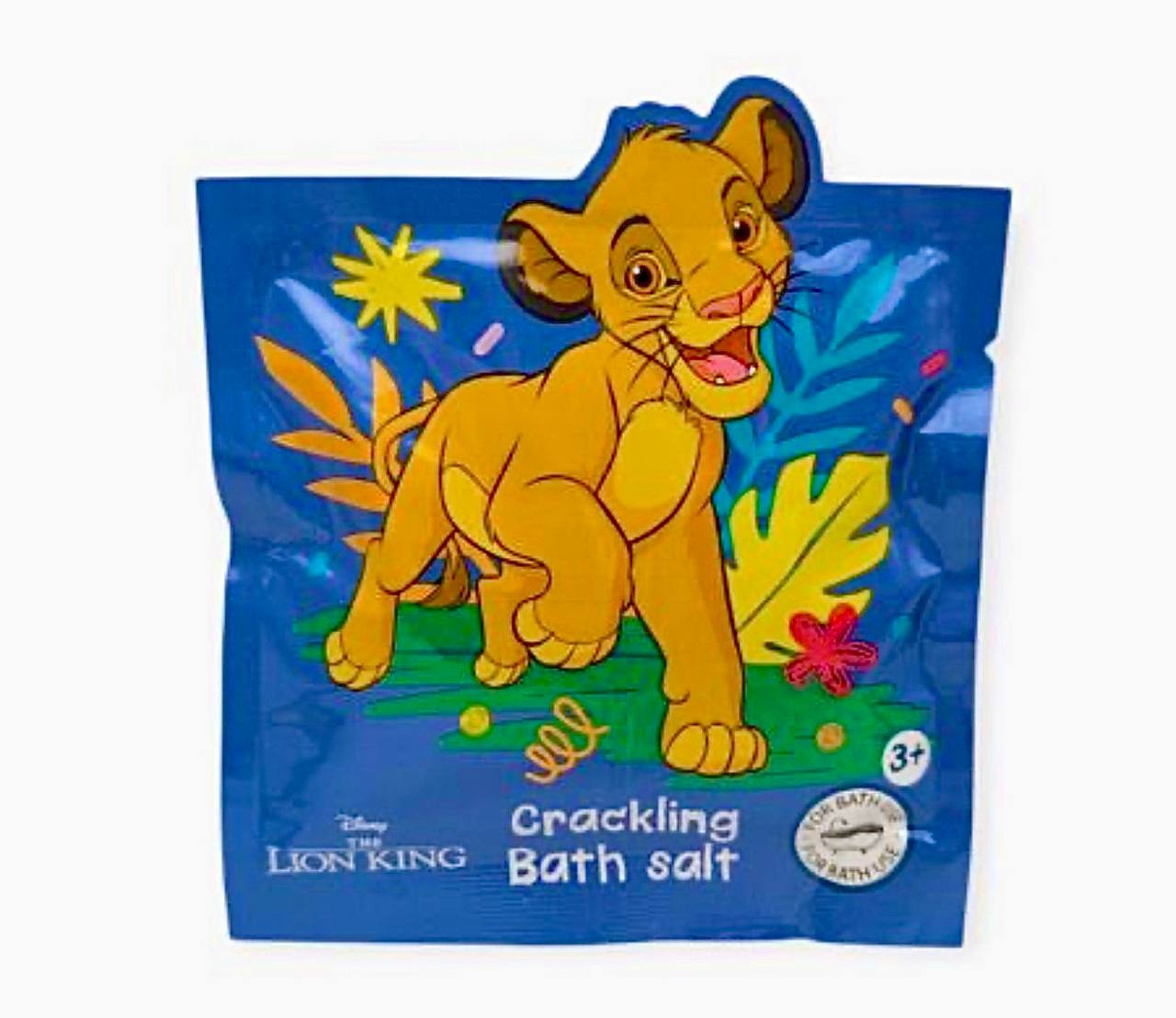 Хрустка сіль дитяча для ванни Lion King