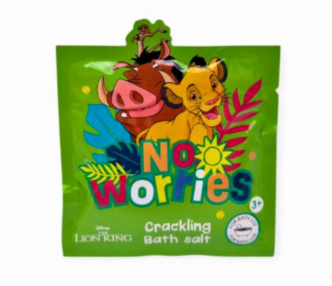 Хрустка сіль дитяча для ванни Lion King