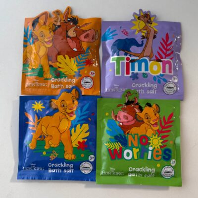 Хрустка сіль дитяча для ванни  Lion King