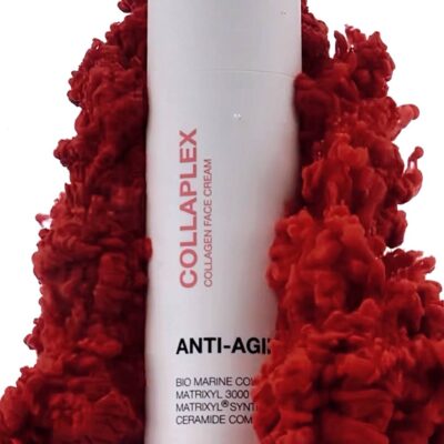 Колагеновий антивіковий крем-флюїд для обличчя MODAY COLLAPLEX Collagen anti-aging cream з колагеном, пептидами та церамідним комплексом 50 мл