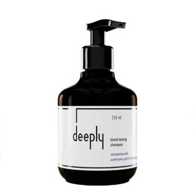 Тонувальний шампунь для блонду Deeply blond toning shampoo 250 ml