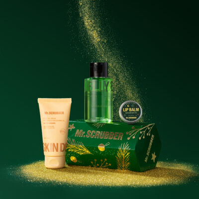 Подарунковий набір Secret Santa Green Mr.SCRUBBER