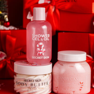 Подарунковий набір хатинка Secret Skin Candy Cane