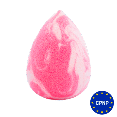 Спонж супер м'який блідо-рожевий крапля ZOLA