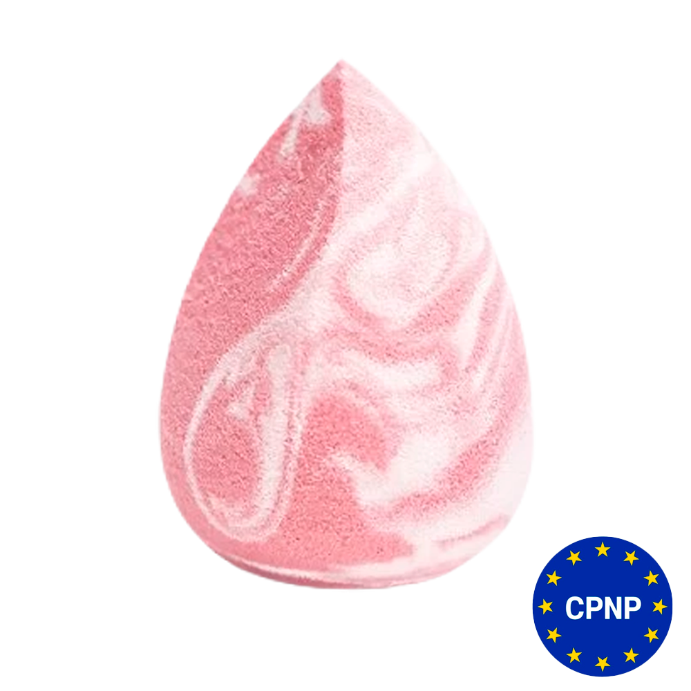 Спонж супер м'який блідо-рожевий скошений ZOLA