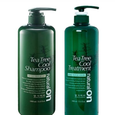 Набір Охолоджуючий шампунь та кондиціонер з чайним деревом Daeng Gi Meo Ri Naturalon Tea Tree Cool, 1 л
