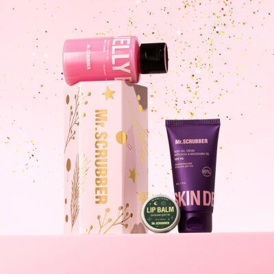 Подарунковий набір Secret Santa Pink Mr.SCRUBBER