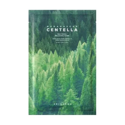 SKIN1004 - Madagascar Centella Tea-Trica Relaxing Mask - Протизапальна тканинна маска для обличчя - 24ml