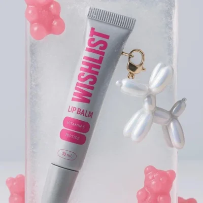Бальзам-блиск для губ Crystal Sorbet WishList Lip Gloss Balm, 10 мл + Іграшка-брелок