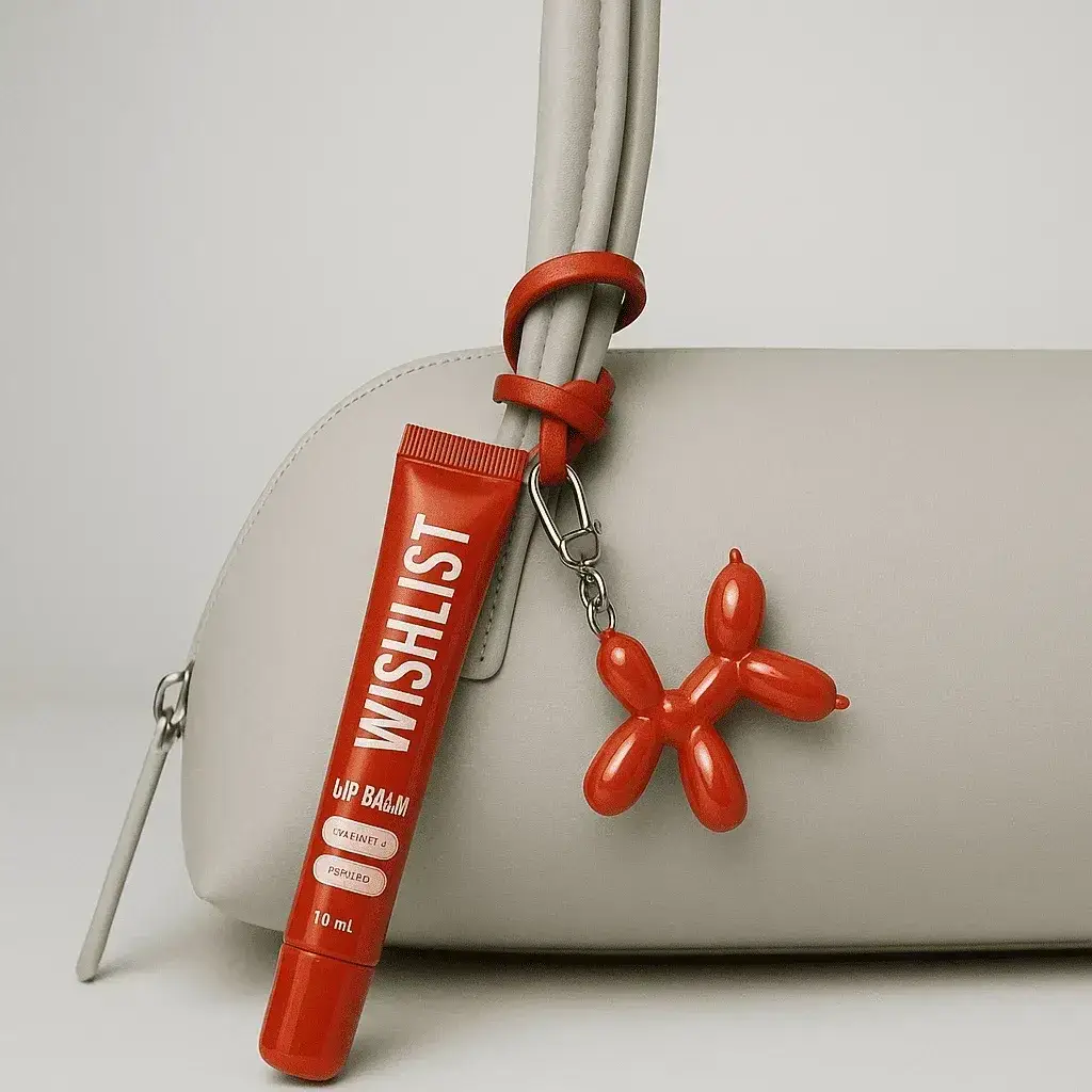 Бальзам-блиск для губ Velvet Color Noir WishList Lip Gloss Balm, 10 мл + Іграшка-брелок