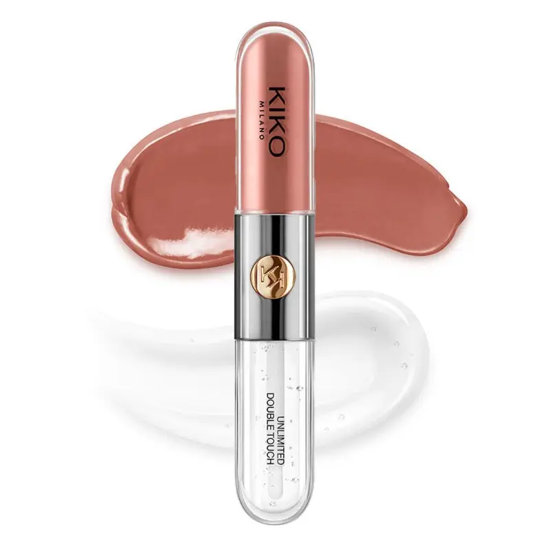 Двоетапна рідка помада Kiko Milano Unlimited Double Touch (103 Natural Rose )