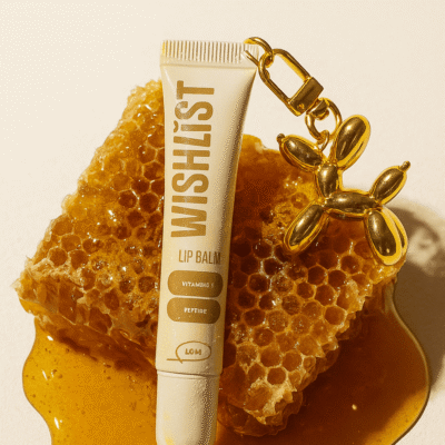 Бальзам-блиск для губ Blessed Honey WishList Lip Gloss Balm, 10 мл + Іграшка-брелок