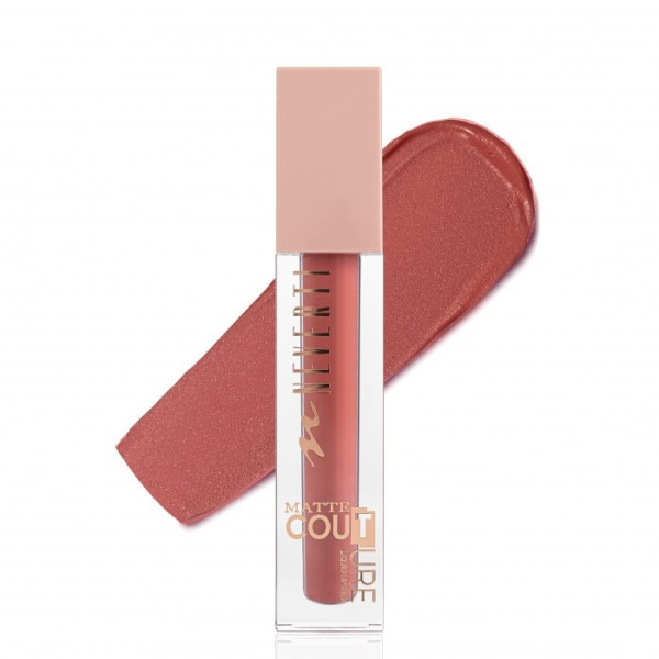 Рiдка матова помада для губ Neverti Matte Couture Liquid - №107 ( Rose Lace )
