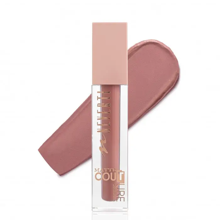 Рiдка матова помада для губ Neverti Matte Couture Liquid - №108 ( Pure Silk )