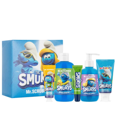 Подарунковий набір The Smurfs Mr.SCRUBBER 5 позицій