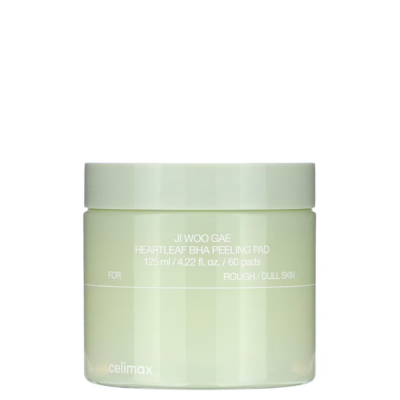 Пілінг-педи CELIMAX Ji Woo Gae Heartleaf BHA Peeling Pad 60 шт