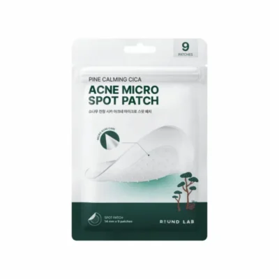 Мікроголкові патчі проти прищів ROUND LAB Pine Calming Cica Acne Micro Spot Patch, 9 шт