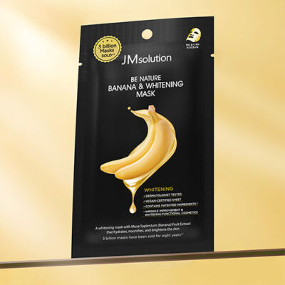 Відбілююча маска з екстрактом банана JMsolution Be Nature Banana & Whitening Mask, 24ml
