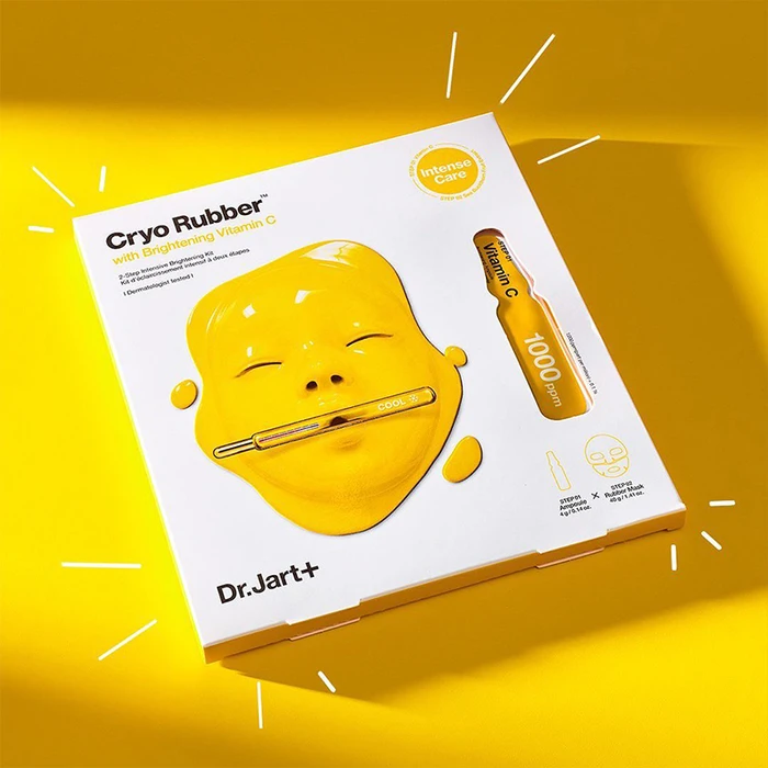Маска Альгінатна Вирівнювання Тону з Вітаміном "С" Dr. Jart+ Cryo Rubber With Brightening Vitamin C