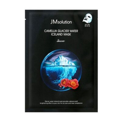 Тонізуюча маска для обличчя з екстрактом камелії та льодовиковою водою JMsolution Camellia