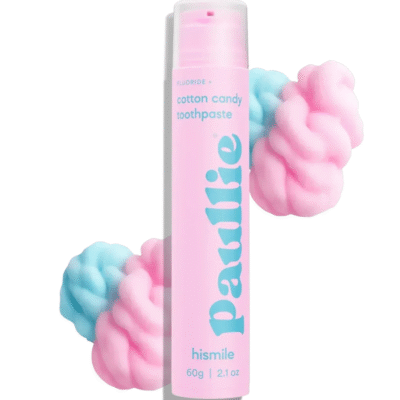 Зубна паста зі смаком цукрової вати Hismile Cotton Candy Toothpaste, 60 г