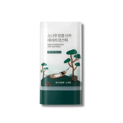Сонцезахисний стік з екстрактом голок сосни ROUND LAB Pine Calming Cica Airy Sun Stick, 19 g
