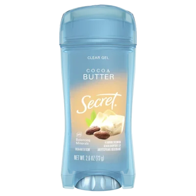 Дезодорант-антиперспірант Secret Invisible Solid 72 Hr Cocoa Butter, 73 g
