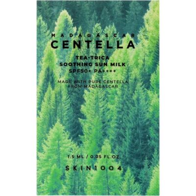 Cонцезахисне молочко SKIN1004 - Madagascar Centella Tea Trica Soothing Sun Milk SPF50+ PA++++ ( пробник)
