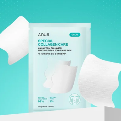 Патчі для обличчя із розплавним колагеном і PDRN ANUA PDRN Collagen Melting Patch For Neck