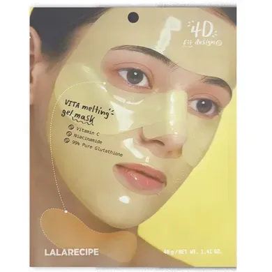 LALARECIPE VITA Melting Gel Mask - Гелева маска з вітаміном С та ніацинамідом