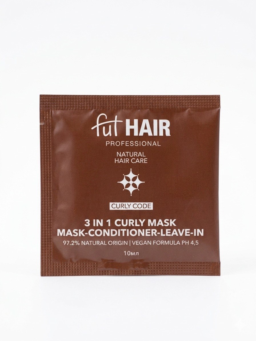 Комбі-маска 3 в 1 Fut Hair Curly Code