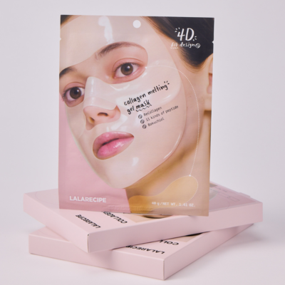 LALARECIPE collagen melting gel mask – Відновлювальна колагенова гель-маска з ліфтинг-ефектом