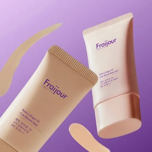 Легкий ВВ-крем з колагеном та ретинолом - Fraijour Retin-Collagen 3D Core Blemish Balm SPF 30 PA+++, 50мл
