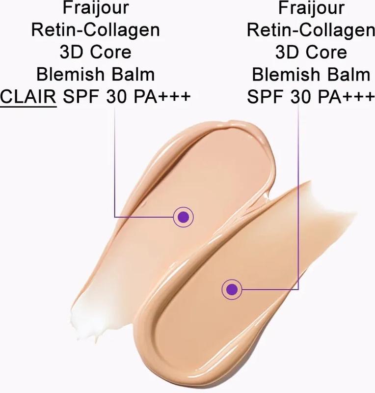 Легкий ВВ-крем з колагеном та ретинолом - Fraijour Retin-Collagen 3D Core Blemish Balm SPF 30 PA+++, 50мл
